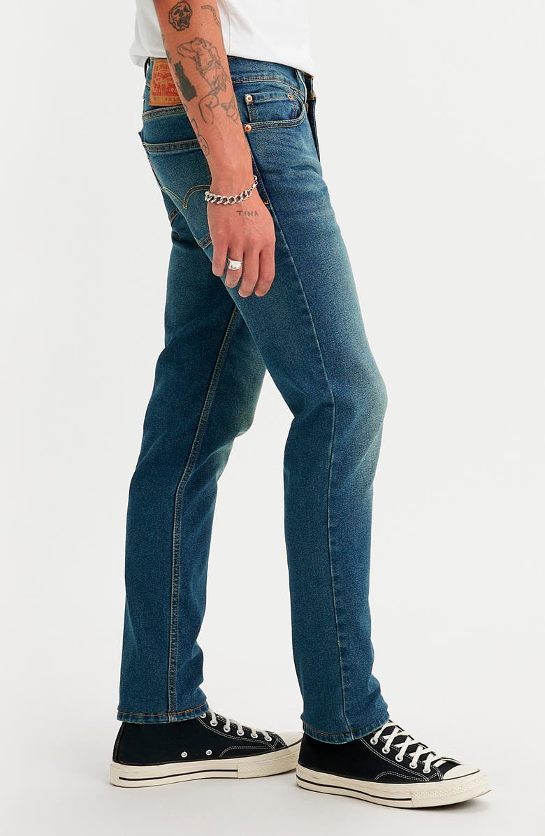 Levi's<sup>®</sup> 511<sup>™</sup> Slim Fit All Seasons Jeans, Alternate, color, Crazy For Blue Adapt