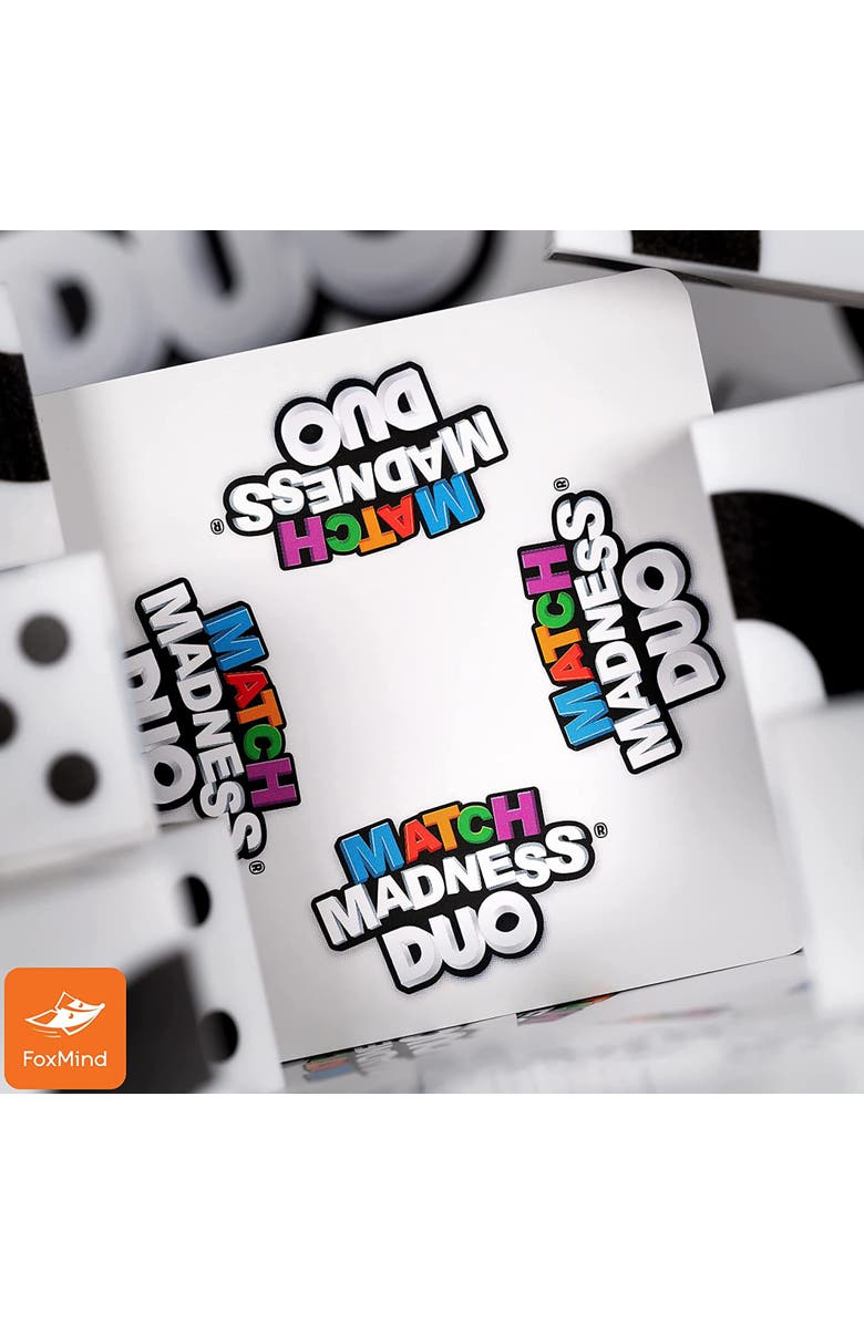 FoxMind Match Madness Duo Matching Game, Ages 8+, Alternate, color, Multicolored