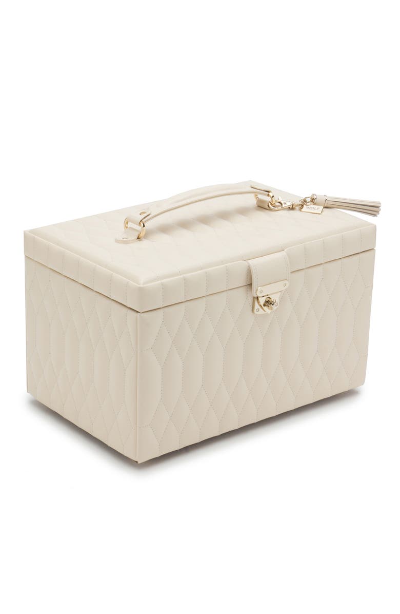 WOLF Caroline Large Jewelry Case, Alternate, color, 