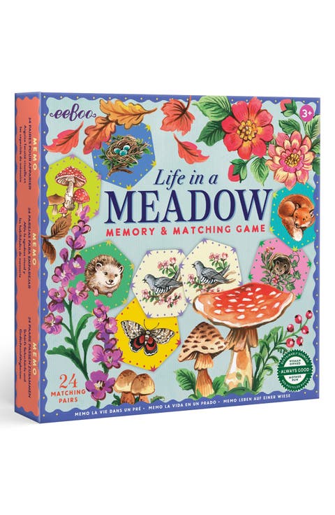 Life In a Meadow Memory & Matching Card Game