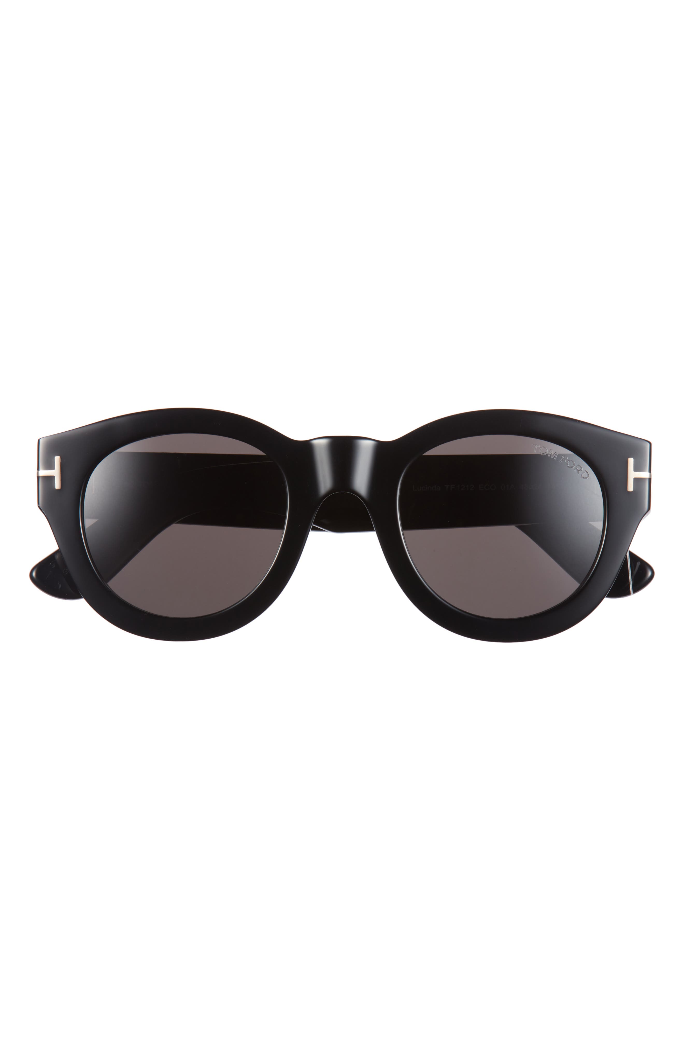 TOM FORD Lucinda 48mm Round Sunglasses