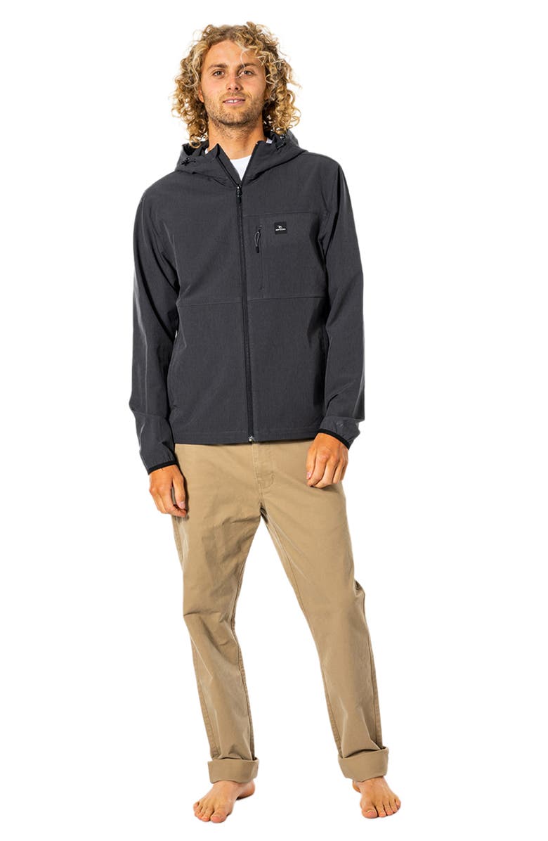 Rip Curl Elite Anti Series Water Repellent Hooded Jacket, Alternate, color, 