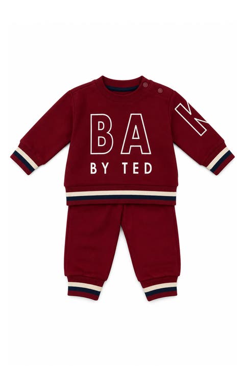 Kids' 2-Piece French Terry Sweatshirt & Pants Set