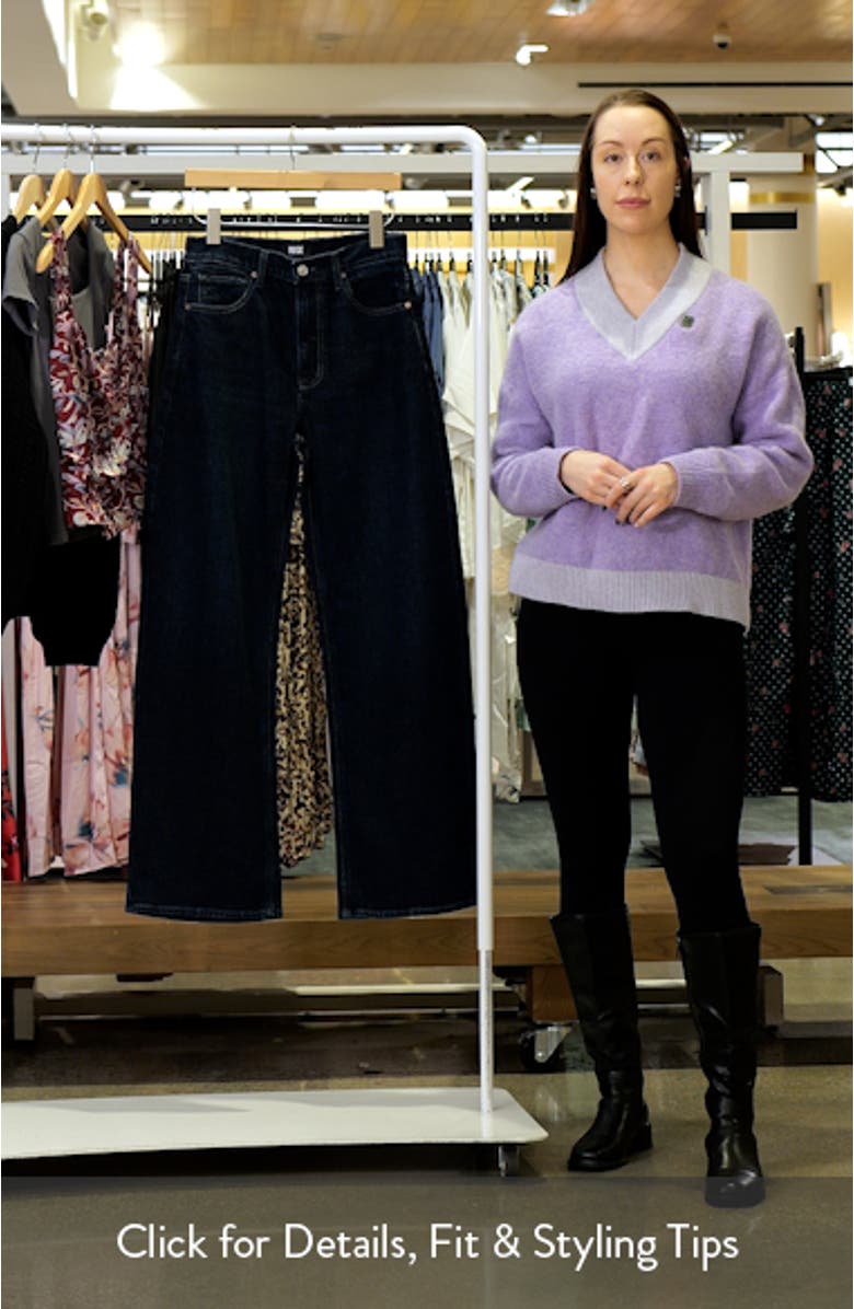 Arellia High Waist Barrel Leg Jeans, sales video thumbnail