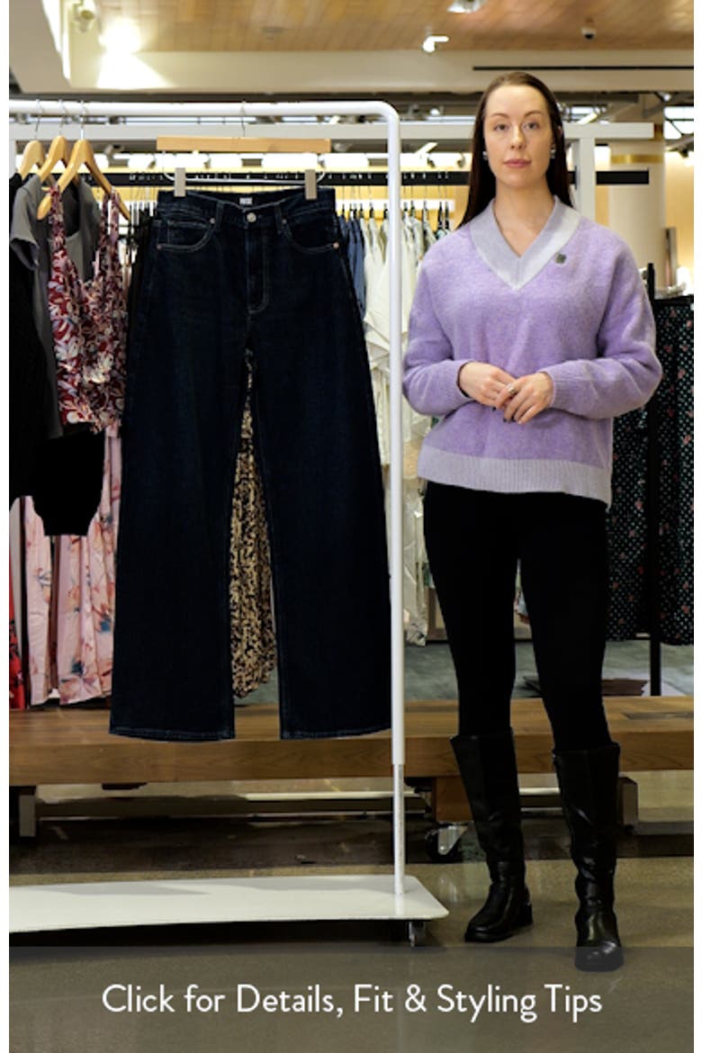 Arellia High Waist Barrel Leg Jeans video