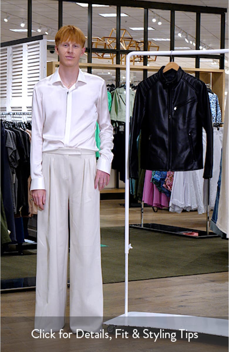 Faux Leather Biker Jacket, sales video thumbnail