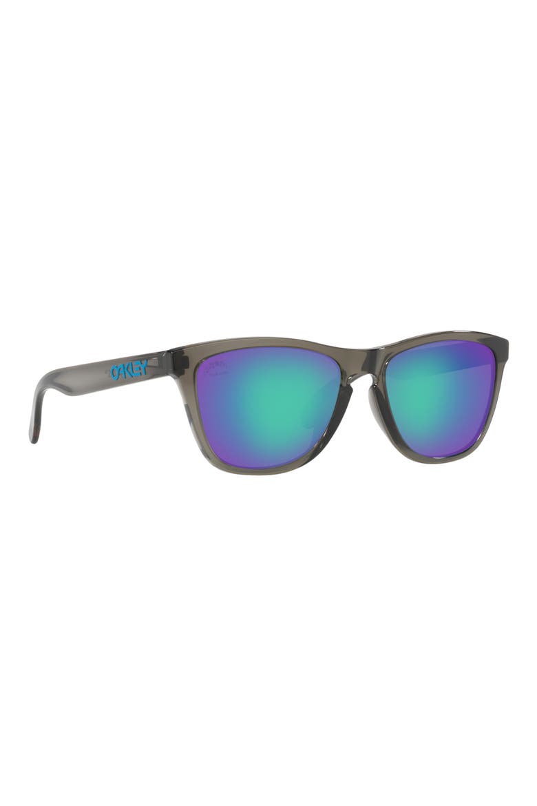 54mm Prizm™ Polarized Rectangular Sunglasses, Alternate, color, GREY SMOKE
