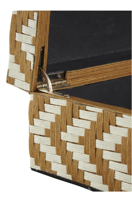 UMA UMA SET OF 2 CONTEMPORARY PAPER STORAGE BOXES