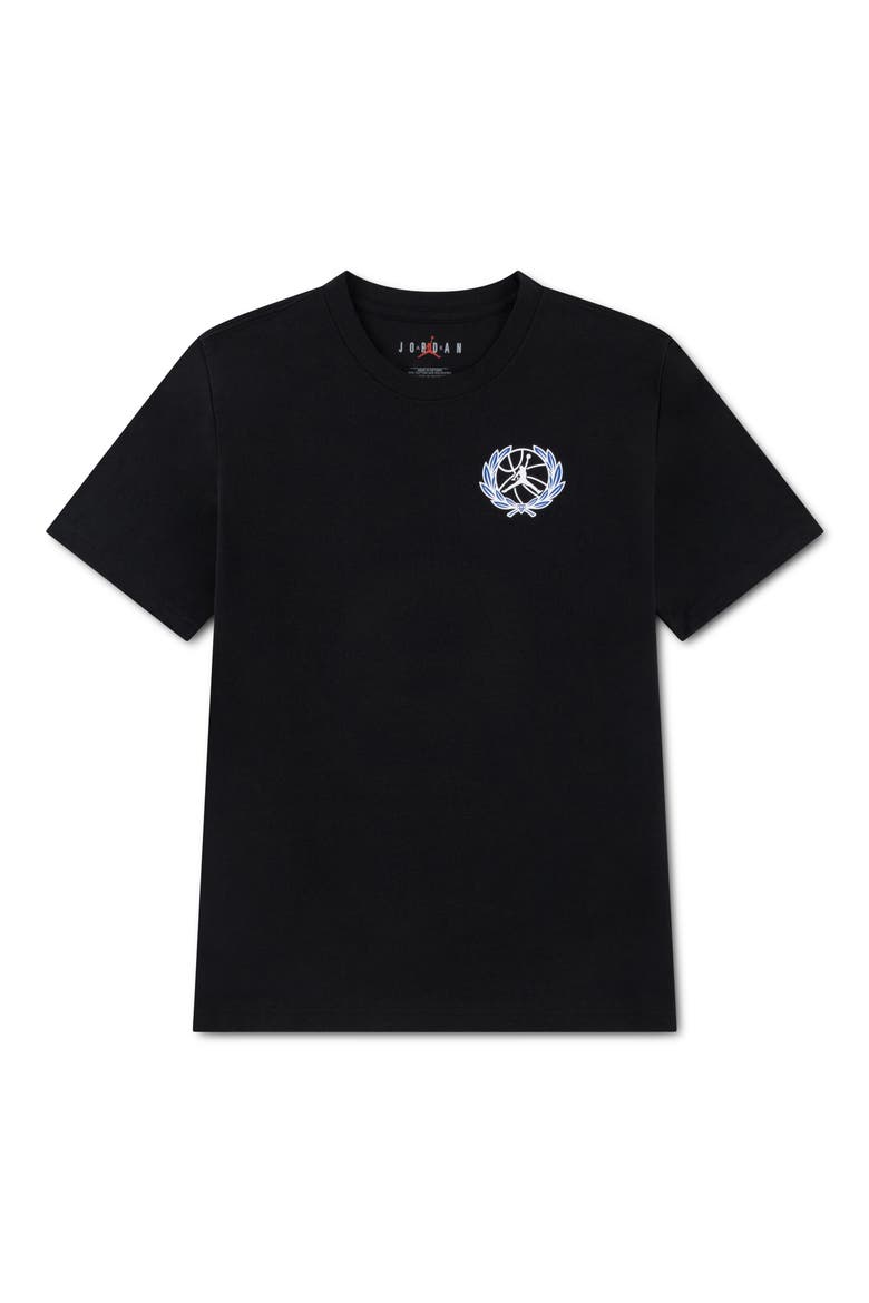 Kids' MJ Overtime Graphic T-Shirt, Main, color, BLACK