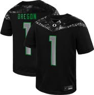Nike Youth Nike #1 Black Oregon Ducks Vapor Fusion Football Jersey