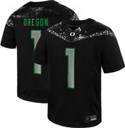 Nike Youth Nike #1 Black Oregon Ducks Vapor Fusion Football Jersey