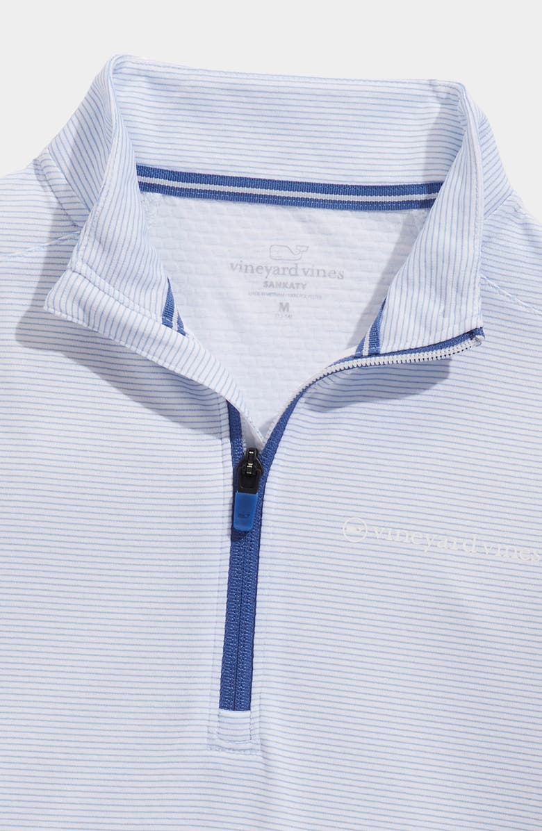 vineyard vines Kids' Sankaty Quarter Zip Sweatshirt, Alternate, color, 