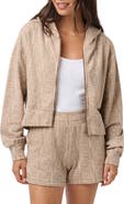 TravisMathew Stellar Cloud Fleece Front Zip Hoodie