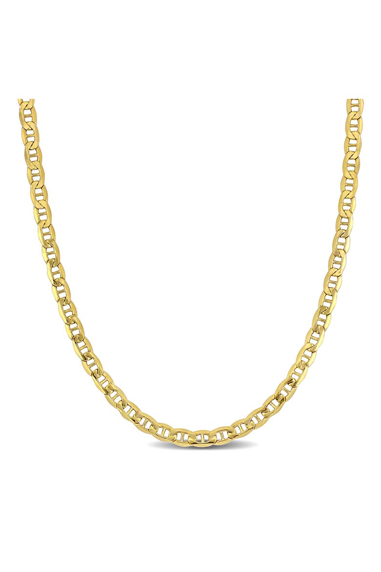 Mariner Link Chain Necklace, Main, color, GOLD