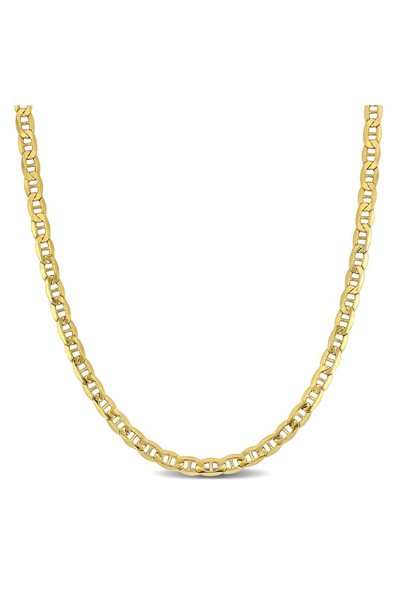 DELMAR Mariner Link Chain Necklace, Main, color, Gold