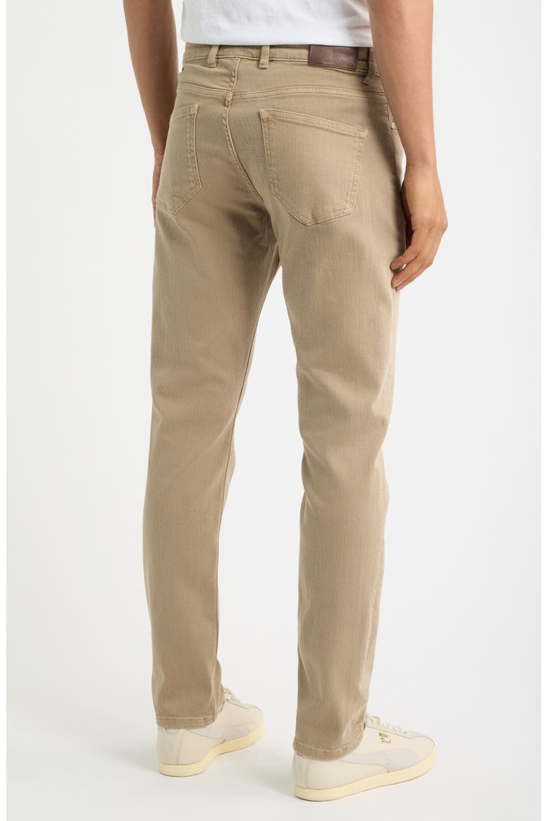 Fairfield Garment Dye Straight Fit Jeans, Alternate, color, KHAKI