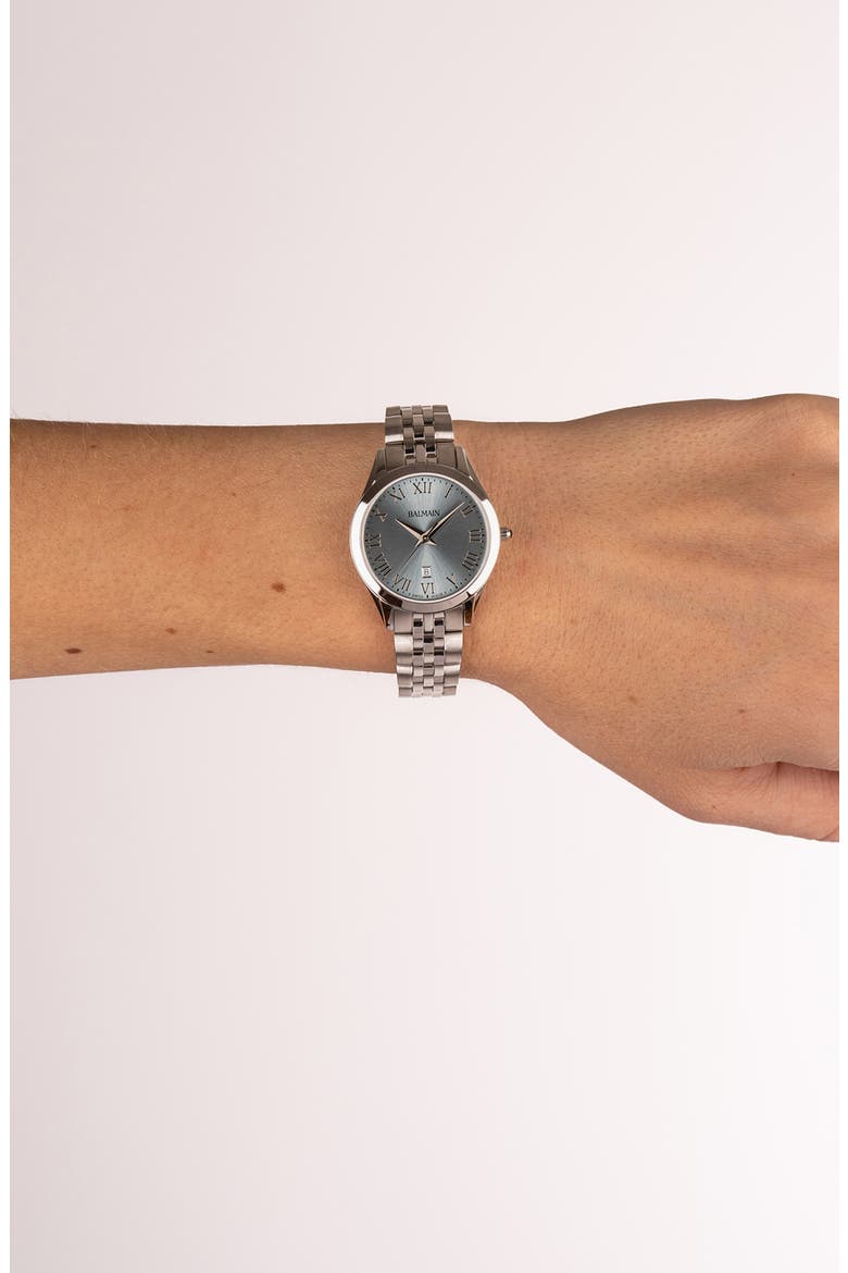 Classic R Bracelet Watch, 30mm, Alternate, color, STAINLESS STEEL