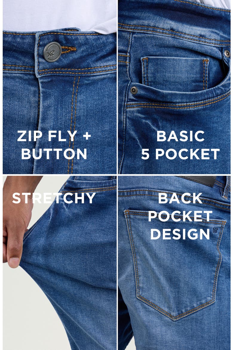 Supersoft Slim Fit Skinny Jeans, Alternate, color, MEDIUM BLUE