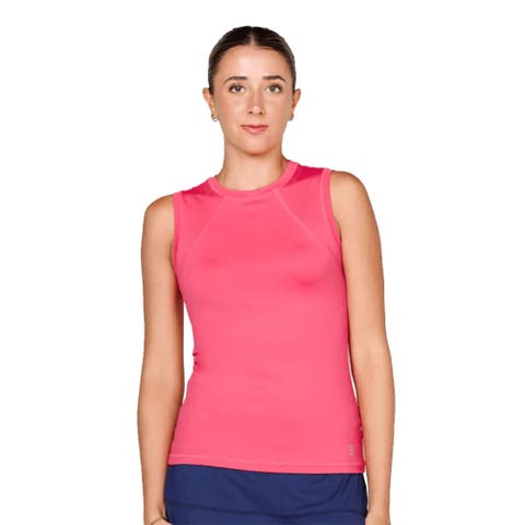 UV Colors Womens Sleeveless Tennis Shirt