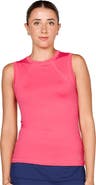 Sofibella UV Colors Womens Sleeveless Tennis Shirt