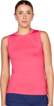 Sofibella UV Colors Womens Sleeveless Tennis Shirt