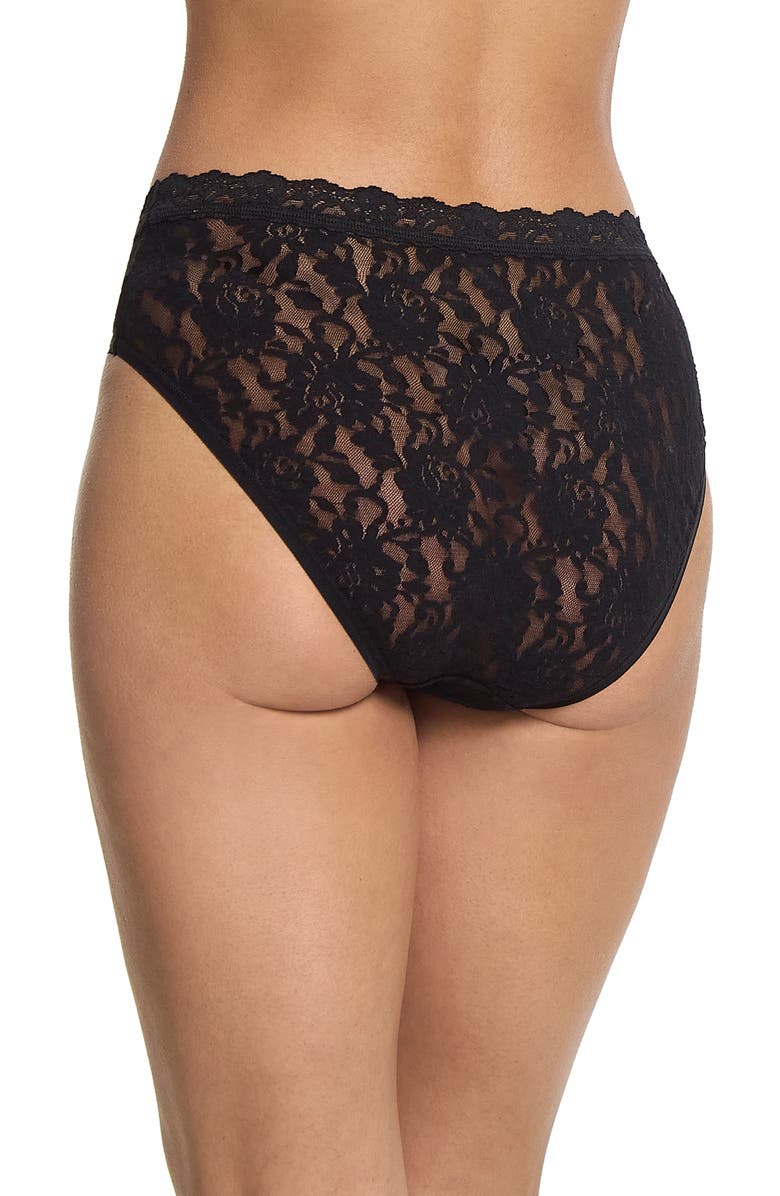 Hanky Panky High Cut Briefs, Alternate, color, Black