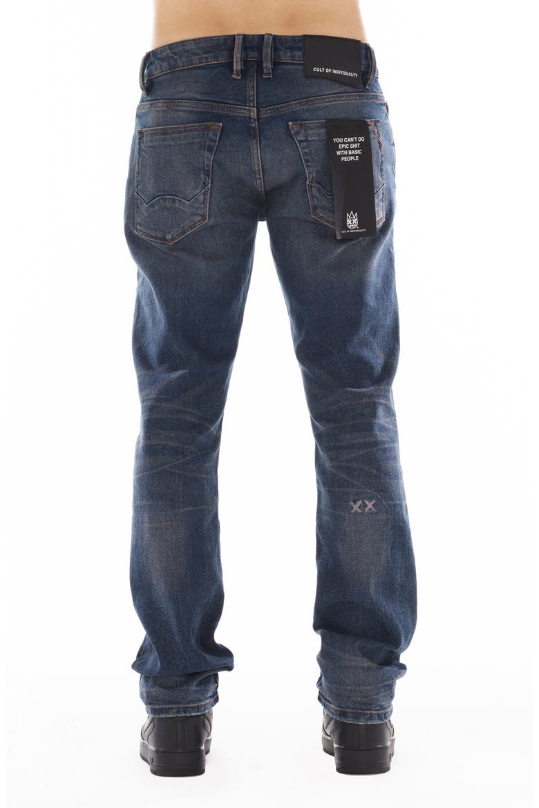 Rocker Slim Fit Jeans, Alternate, color, DARK SAND