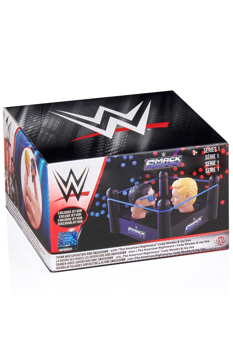WWE Thumb War Cody Rhodes vs Jey Uso, 1.5 Inch Figures, Alternate, color, Multicolored