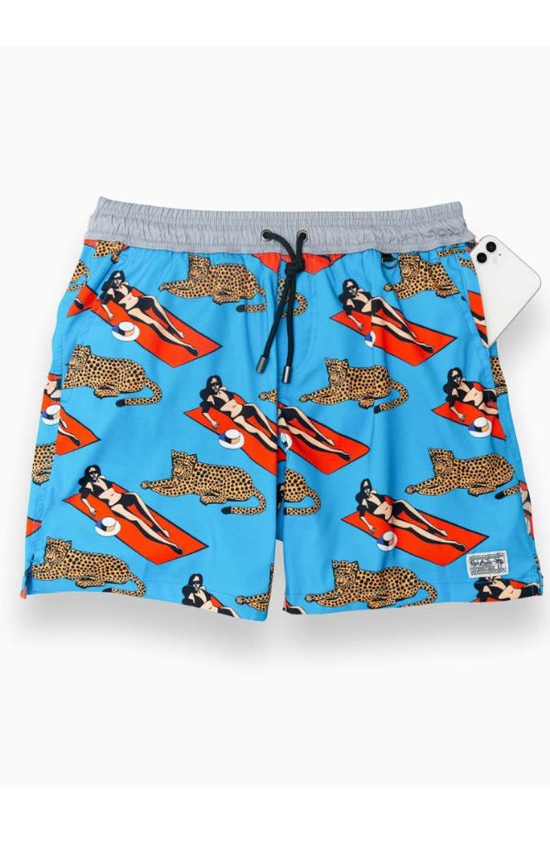 Baja Llama THE PURRFECT WOMAN - STRETCH SWIMSUIT, Main, color, Blue