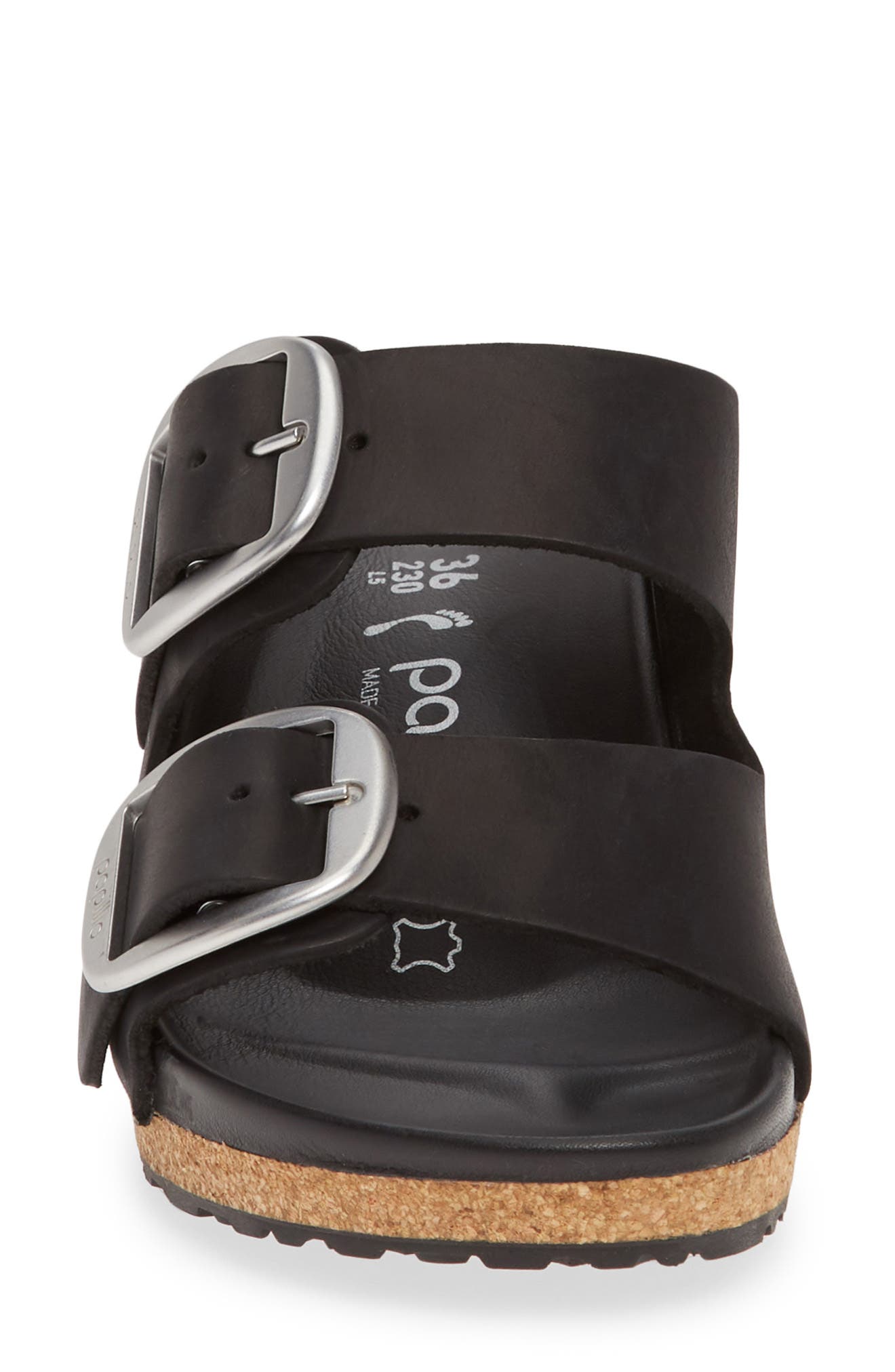 Birkenstock Nora Big Buckle Wedge Slide Sandal, Alternate, color, 