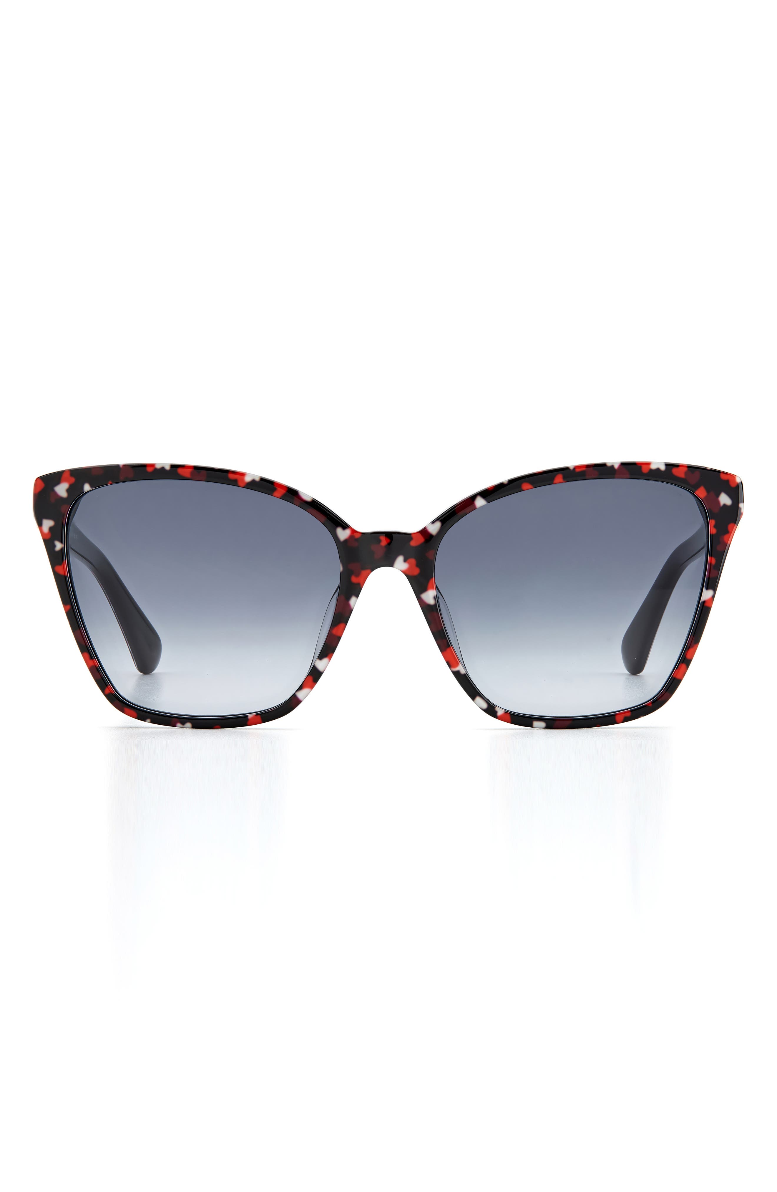 amiyah 56mm gradient cat eye sunglasses