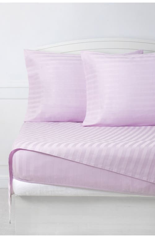 Brooks Brothers Sateen Stripe 4-piece Sheet Set