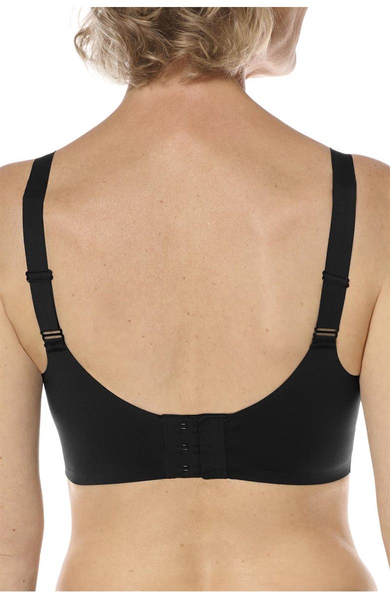 Amoena Aylin Wire-Free Bra, Alternate, color, Black