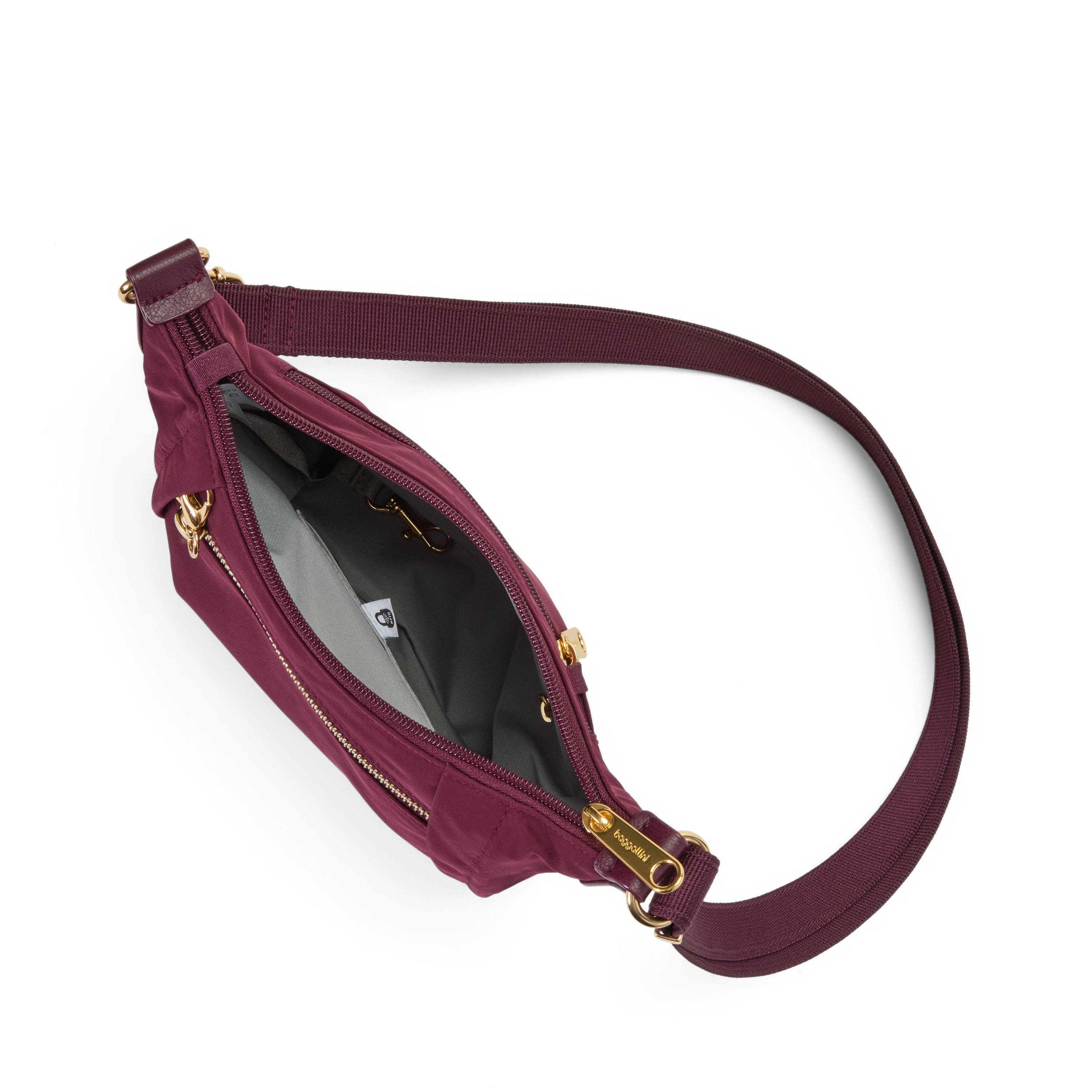Securtex Jet Set Anti-Theft Mini Crossbody Bag, Alternate, color, Jam
