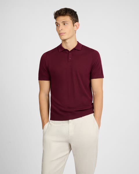 Extra Fine Merino Wool Polo