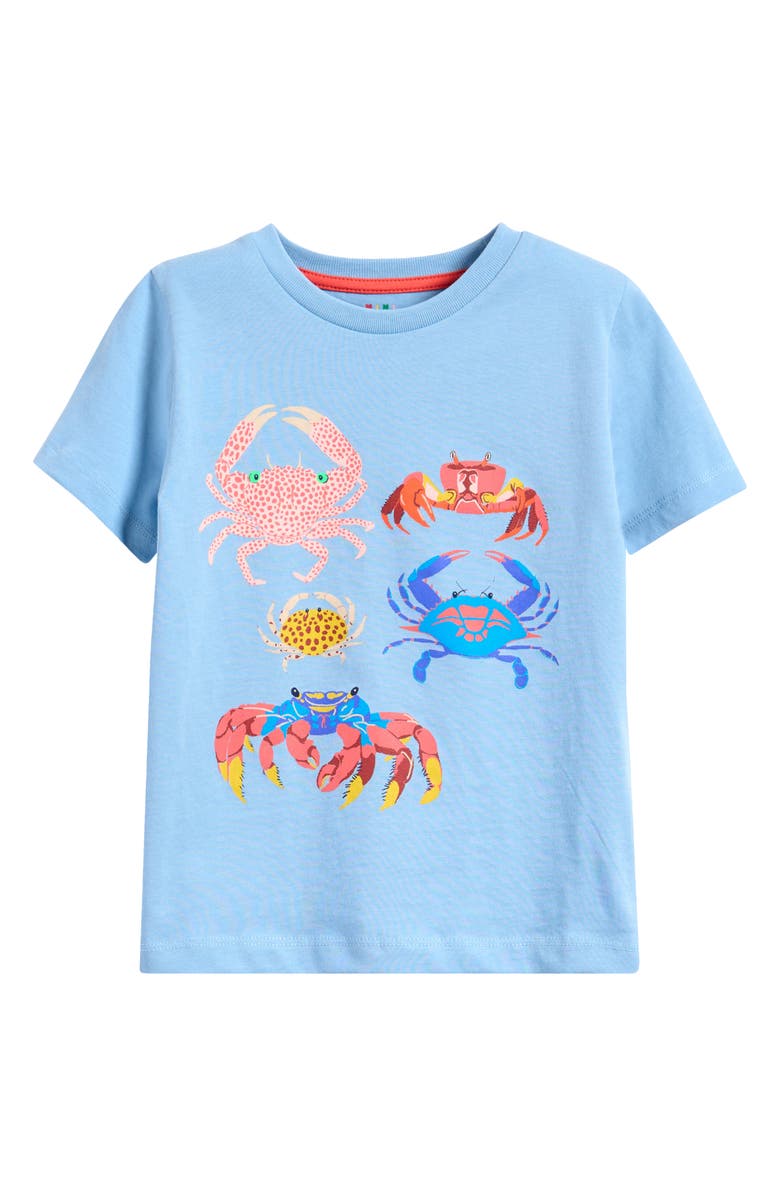 Mini Boden Kids' Crab Graphic T-Shirt, Main, color, 
