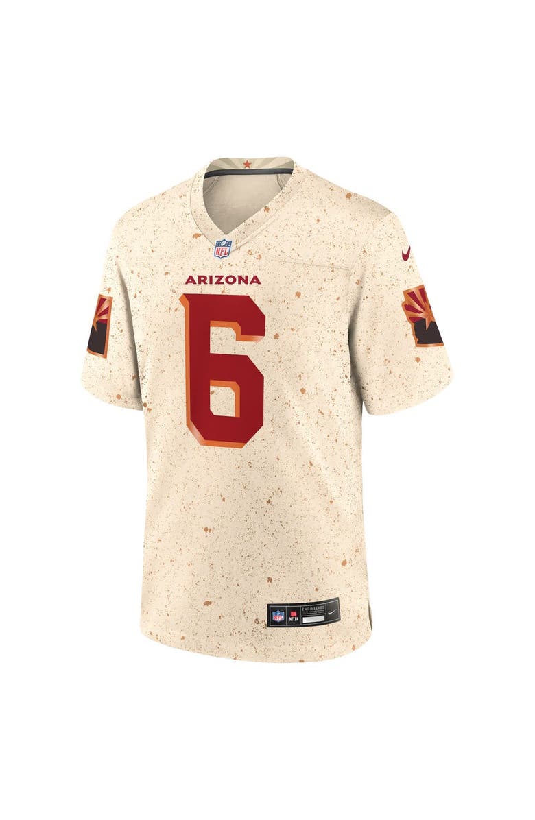Nike Men's Nike James Conner Natural Arizona Cardinals 2025 Rivalries Collection Game Jersey, Alternate, color, Natural