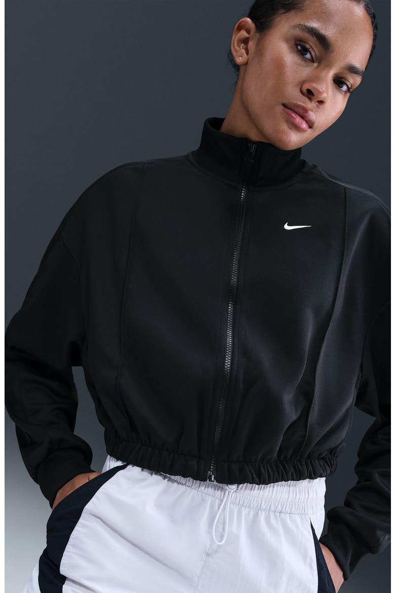 Sportswear Track Jacket, Alternate, color, BLACK/ BLACK/ SAIL