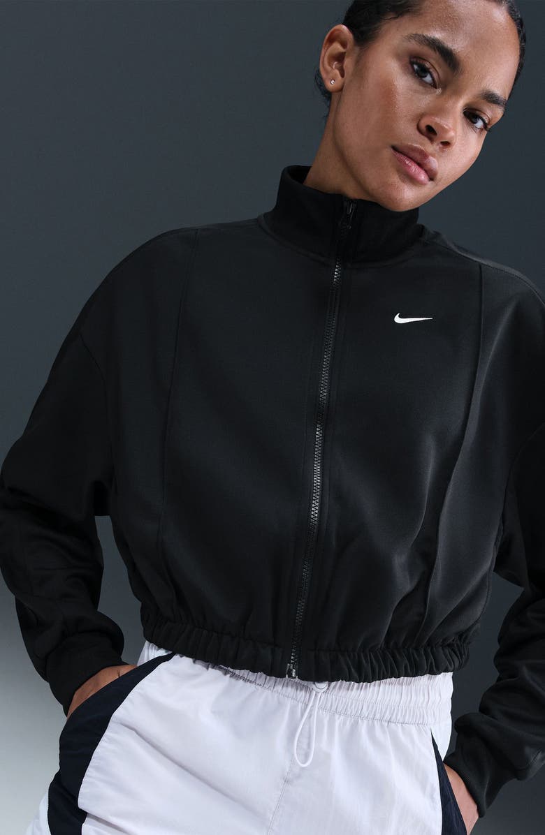 Nike Sportswear Track Jacket, Alternate, color, Black/ Black/ Sail