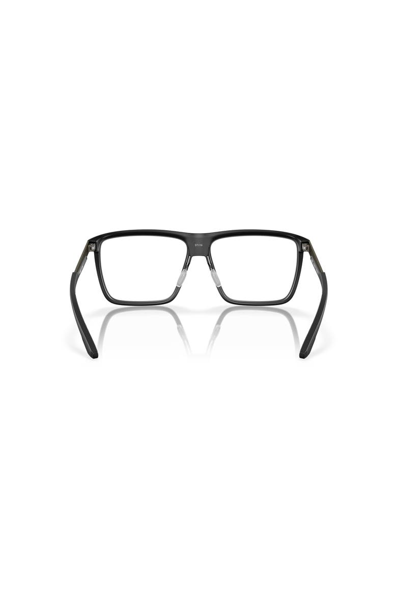 57mm Rectangle optical glasses, Alternate, color, Black