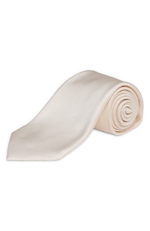 Mogador Solid Silk Tie