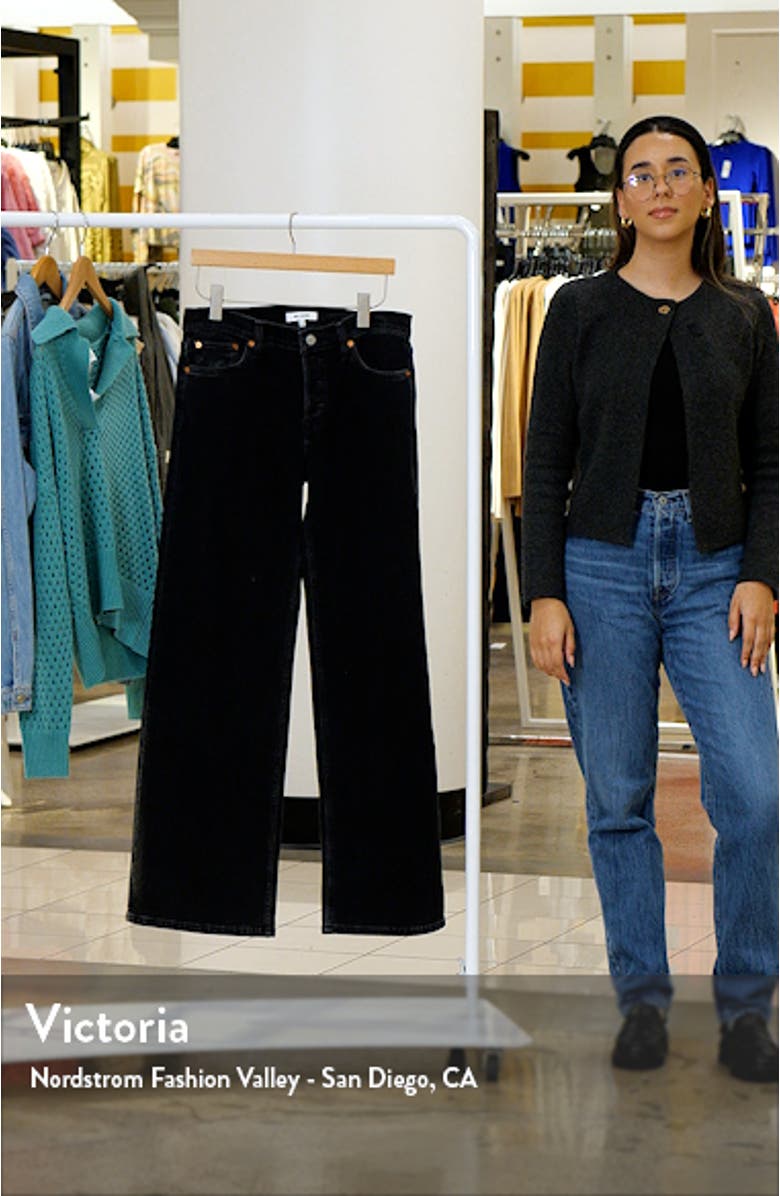 Mid Rise Wide Leg Jeans, sales video thumbnail