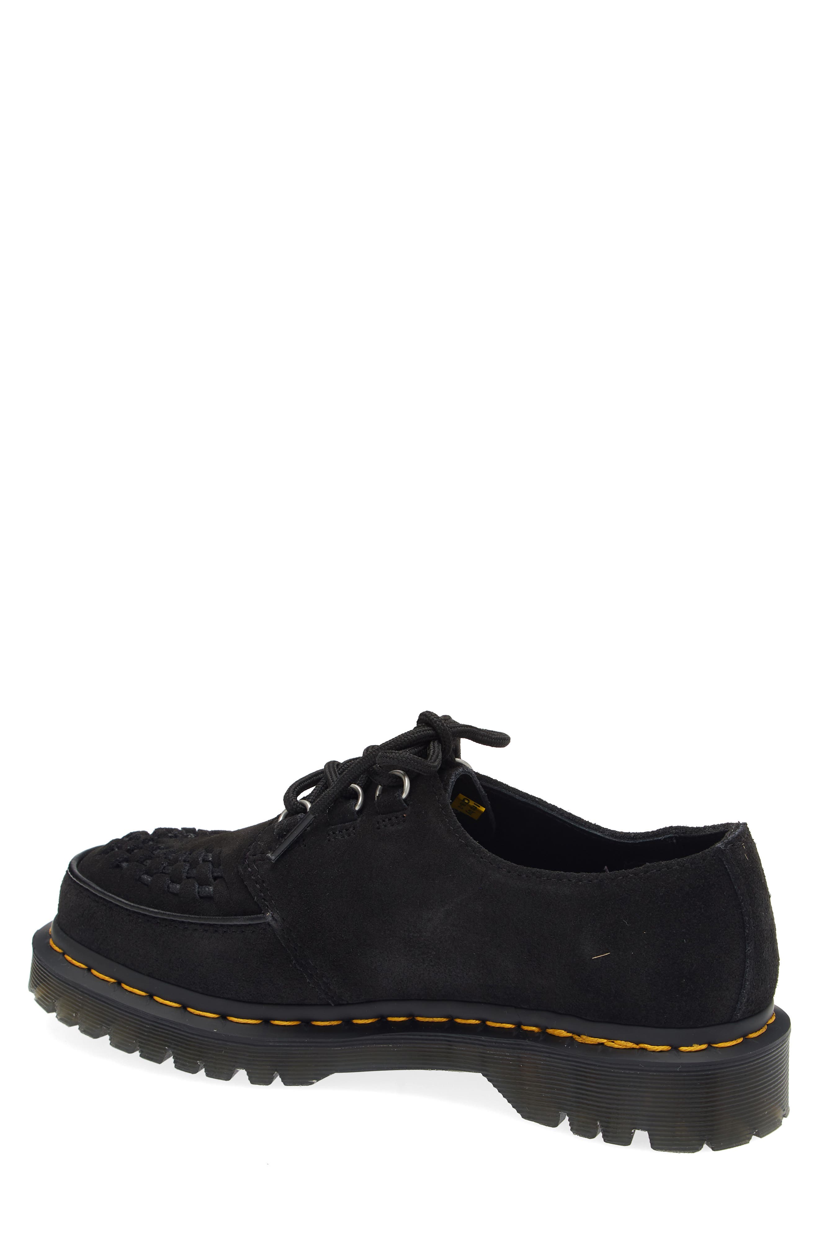 Dr. Martens Gender Inclusive Ramsey Derby, Alternate, color, Black