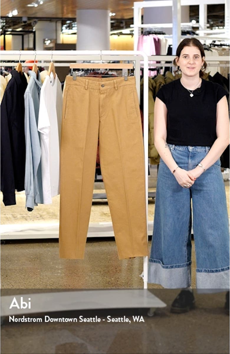 Charleston Flat Front Khakis, sales video thumbnail