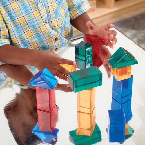 Kaplan Early Learning Company Light And Color Geo Set In Multi