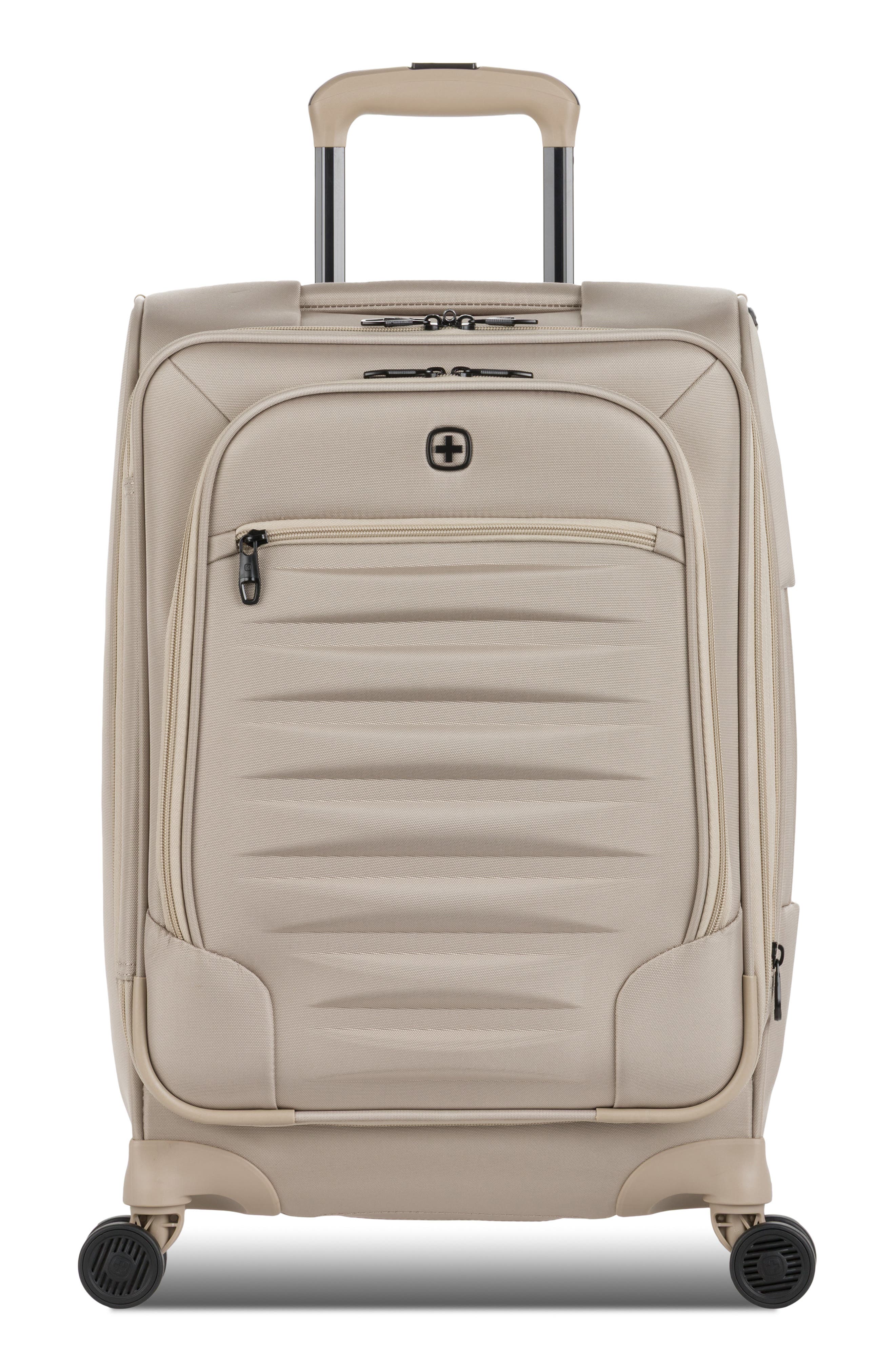 SWISSGEAR 21" Softside Carry-On Luggage, Main, color, Beige
