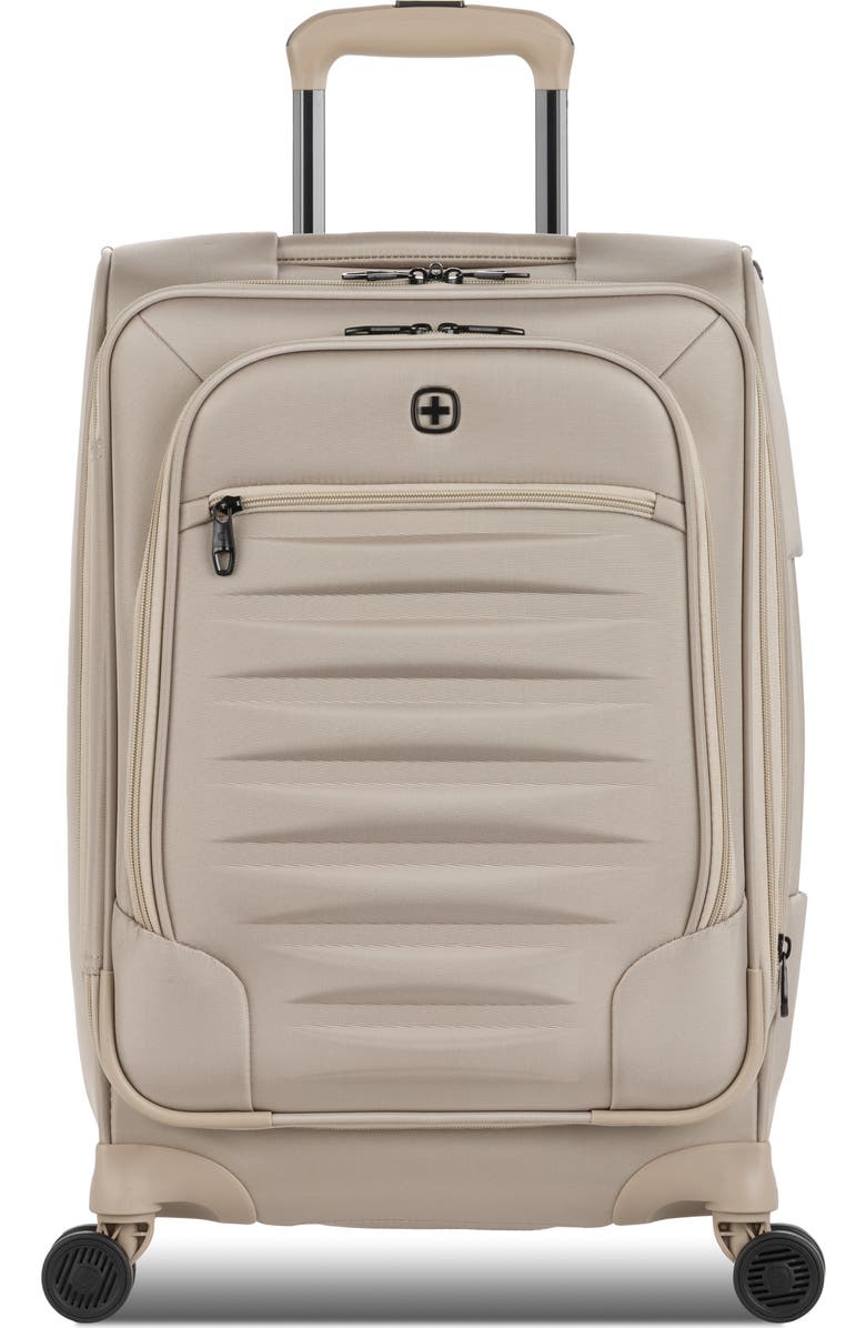 SWISSGEAR 21" Softside Carry-On Luggage, Main, color, Beige