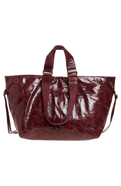 Isabel Marant Wardy Leather Shopper Tote