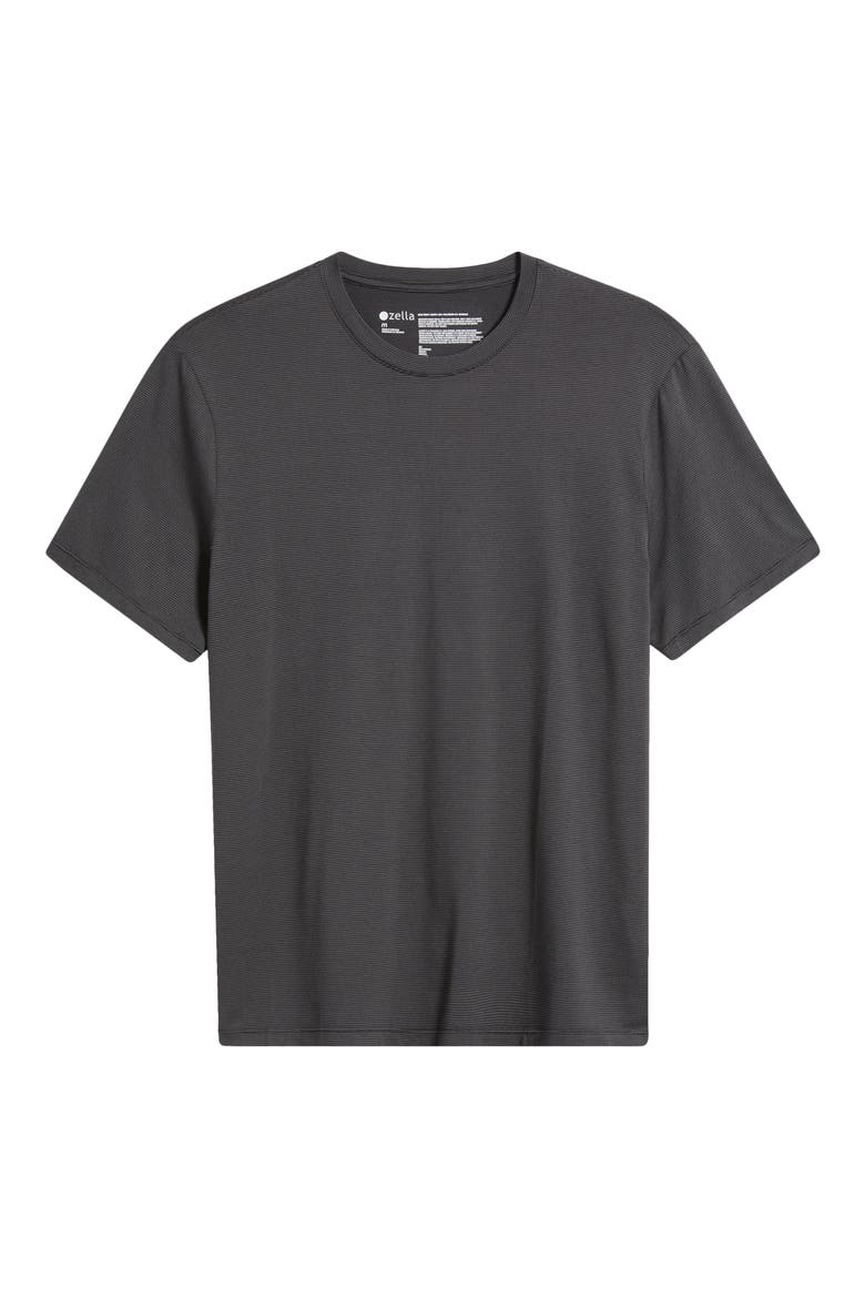 Dynamic Stripe T-Shirt, Alternate, color, BLACK CAVIAR STRIPE