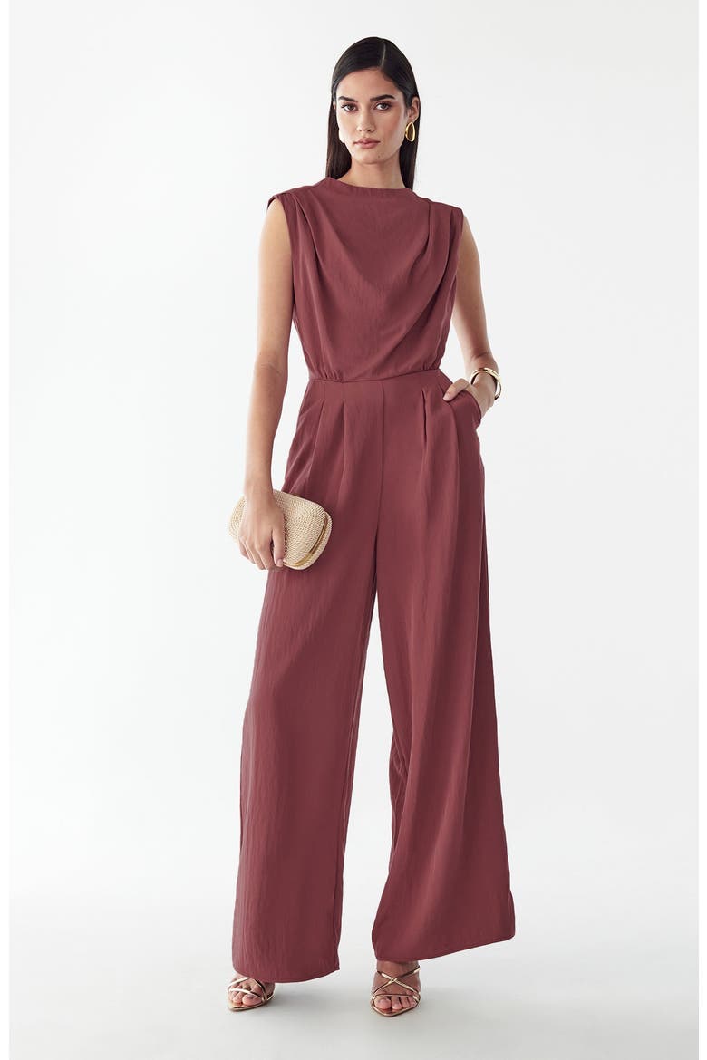 Bailey Jumpsuit, Main, color, Rosewood
